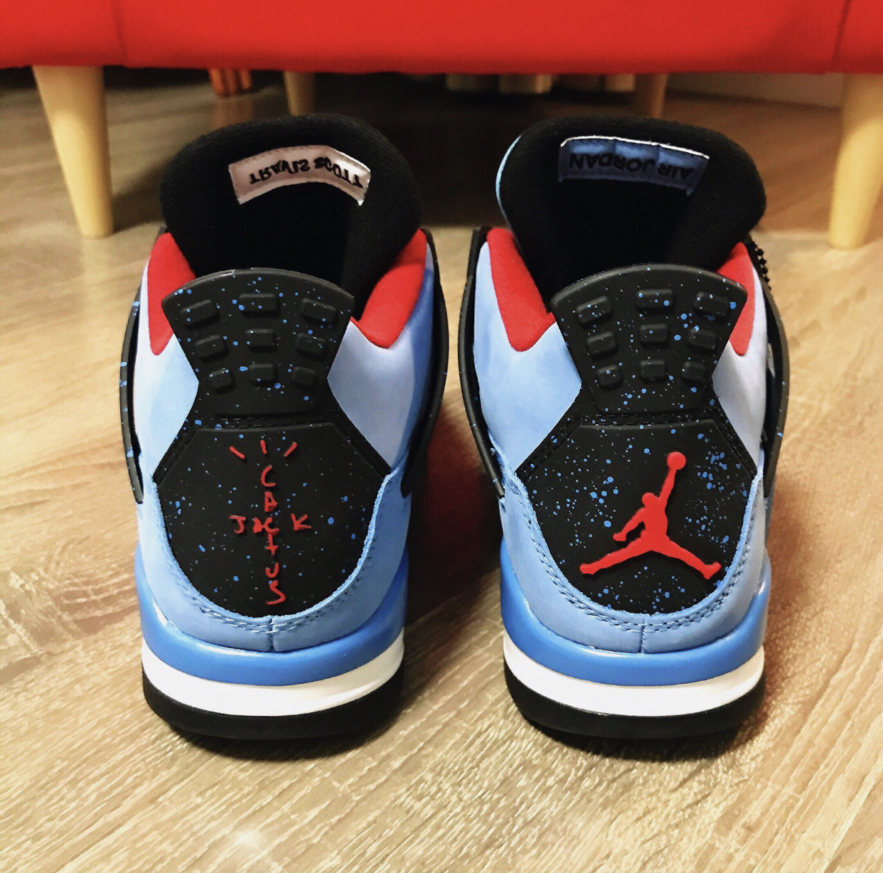 PK God Batch Air Jordan 4 Retro Travis Scott Cactus Jack 308497-406 review G*** 03