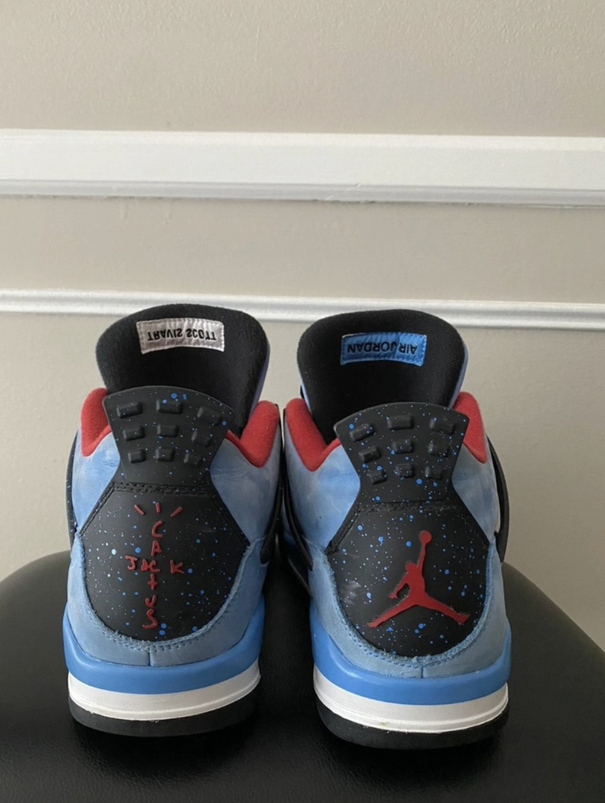 PK God Batch Air Jordan 4 Retro Travis Scott Cactus Jack 308497-406 review Y*** 02