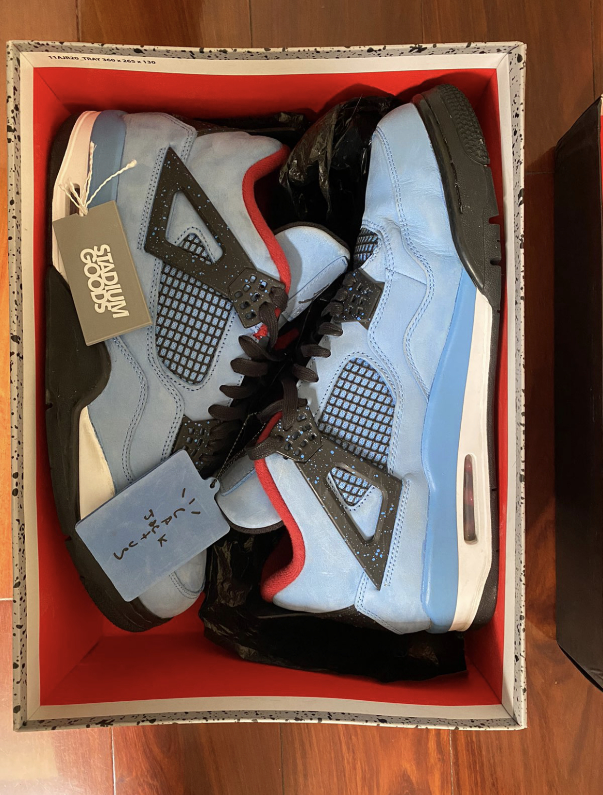 PK God Batch Air Jordan 4 Retro Travis Scott Cactus Jack 308497-406 review B*** 01