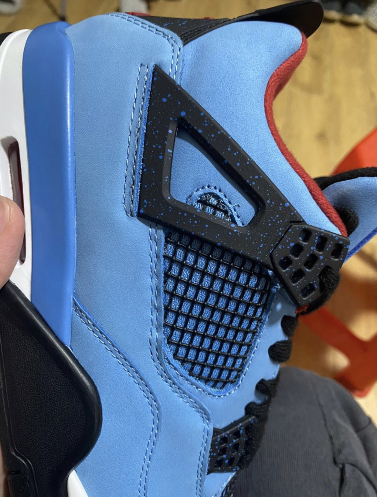 PK God Batch Air Jordan 4 Retro Travis Scott Cactus Jack 308497-406 review L*** 03