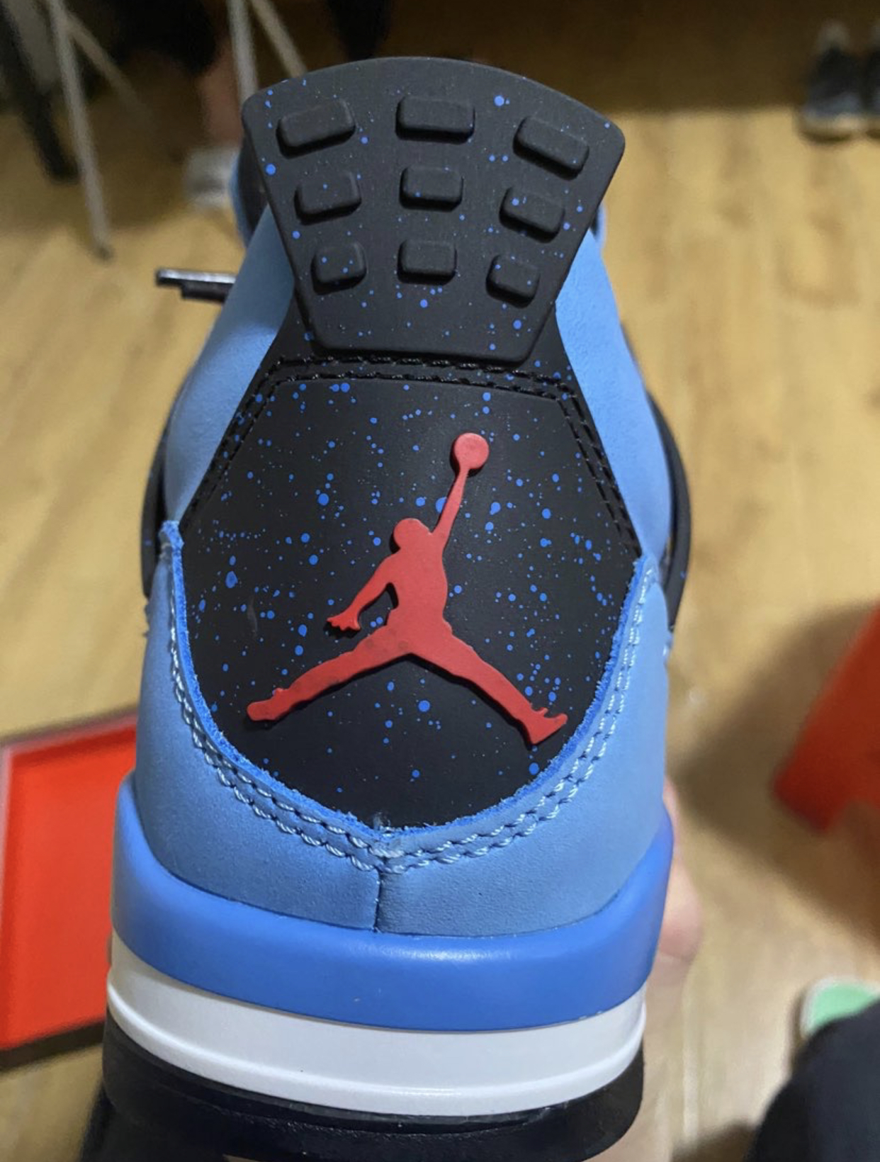 PK God Batch Air Jordan 4 Retro Travis Scott Cactus Jack 308497-406 review L*** 05