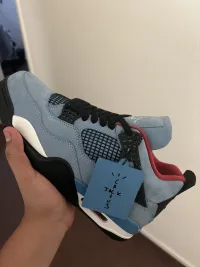 PK God Batch Air Jordan 4 Retro Travis Scott Cactus Jack 308497-406 review 1