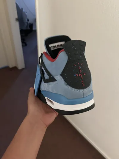 PK God Batch Air Jordan 4 Retro Travis Scott Cactus Jack 308497-406 review Chris 02