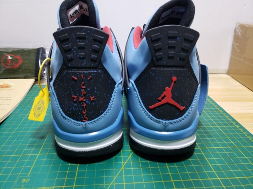 PK God Batch Air Jordan 4 Retro Travis Scott Cactus Jack 308497-406 review 