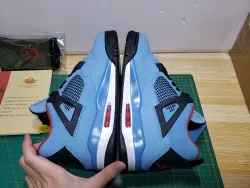 PK God Batch Air Jordan 4 Retro Travis Scott Cactus Jack 308497-406 review Beckett / Bjax 03