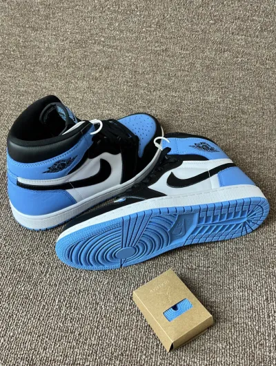 PK God Batch Air Jordan 1 High Unc Toe DZ5485-400 review S*** 01
