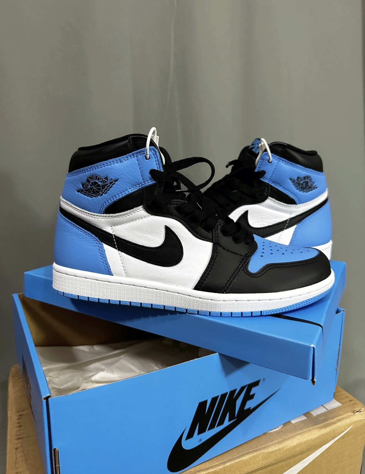 PK God Batch Air Jordan 1 High Unc Toe DZ5485-400 review K*** 01