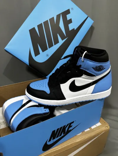 PK God Batch Air Jordan 1 High Unc Toe DZ5485-400 review K*** 02
