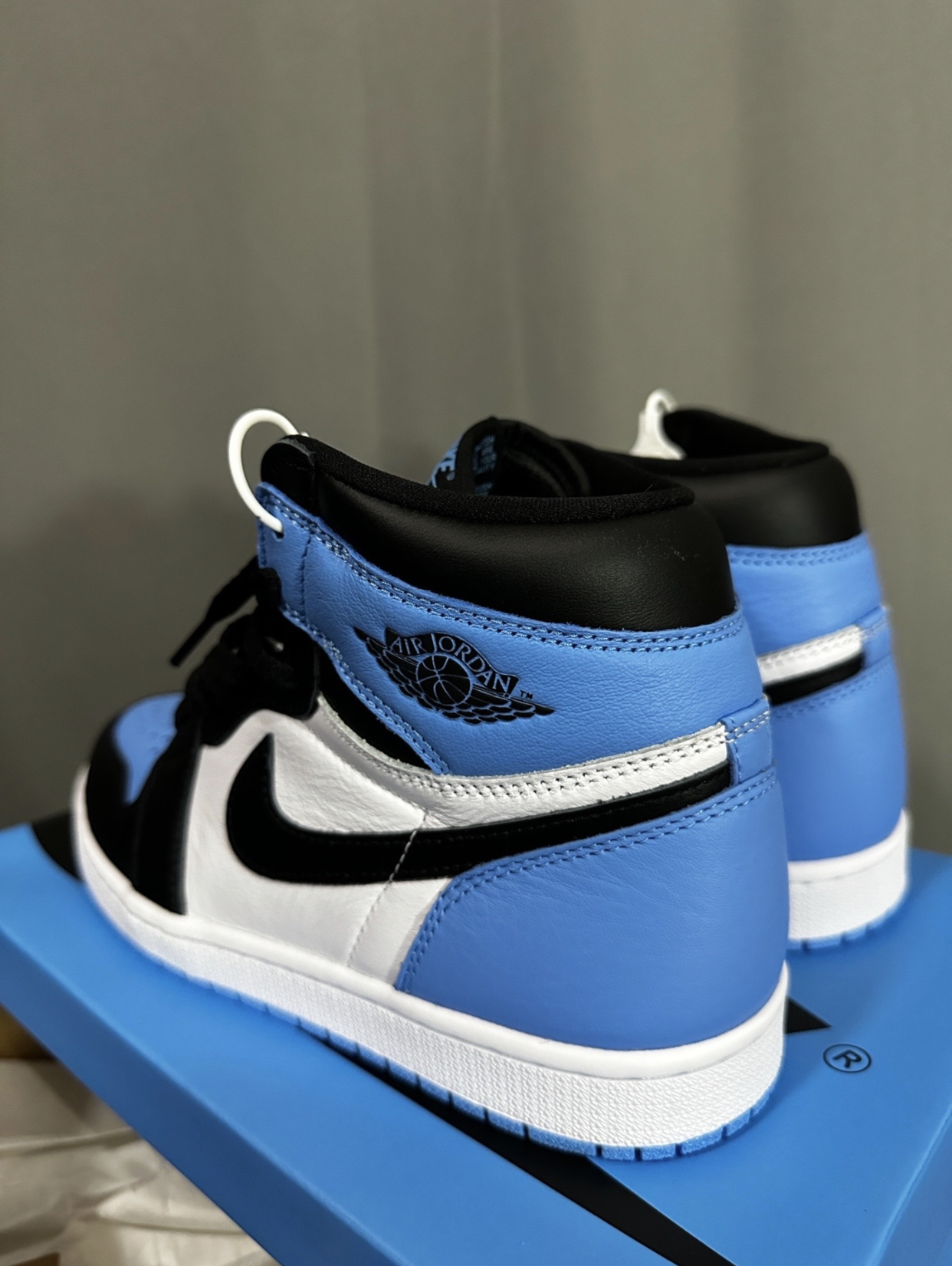 PK God Batch Air Jordan 1 High Unc Toe DZ5485-400 review K*** 04