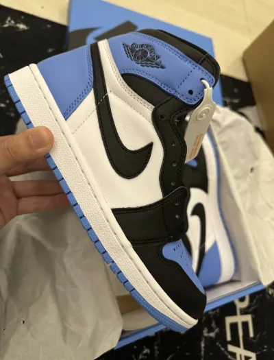 PK God Batch Air Jordan 1 High Unc Toe DZ5485-400 review J*** 02