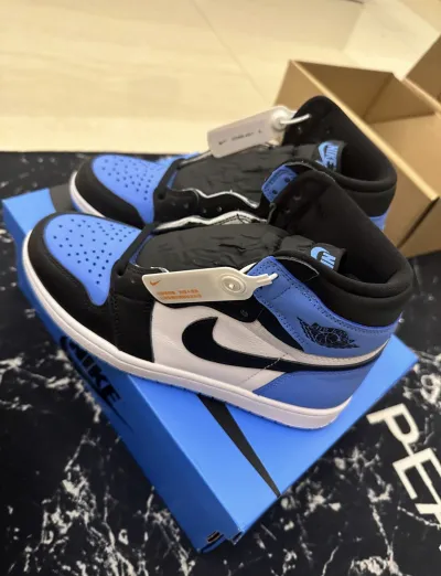 PK God Batch Air Jordan 1 High Unc Toe DZ5485-400 review J*** 03