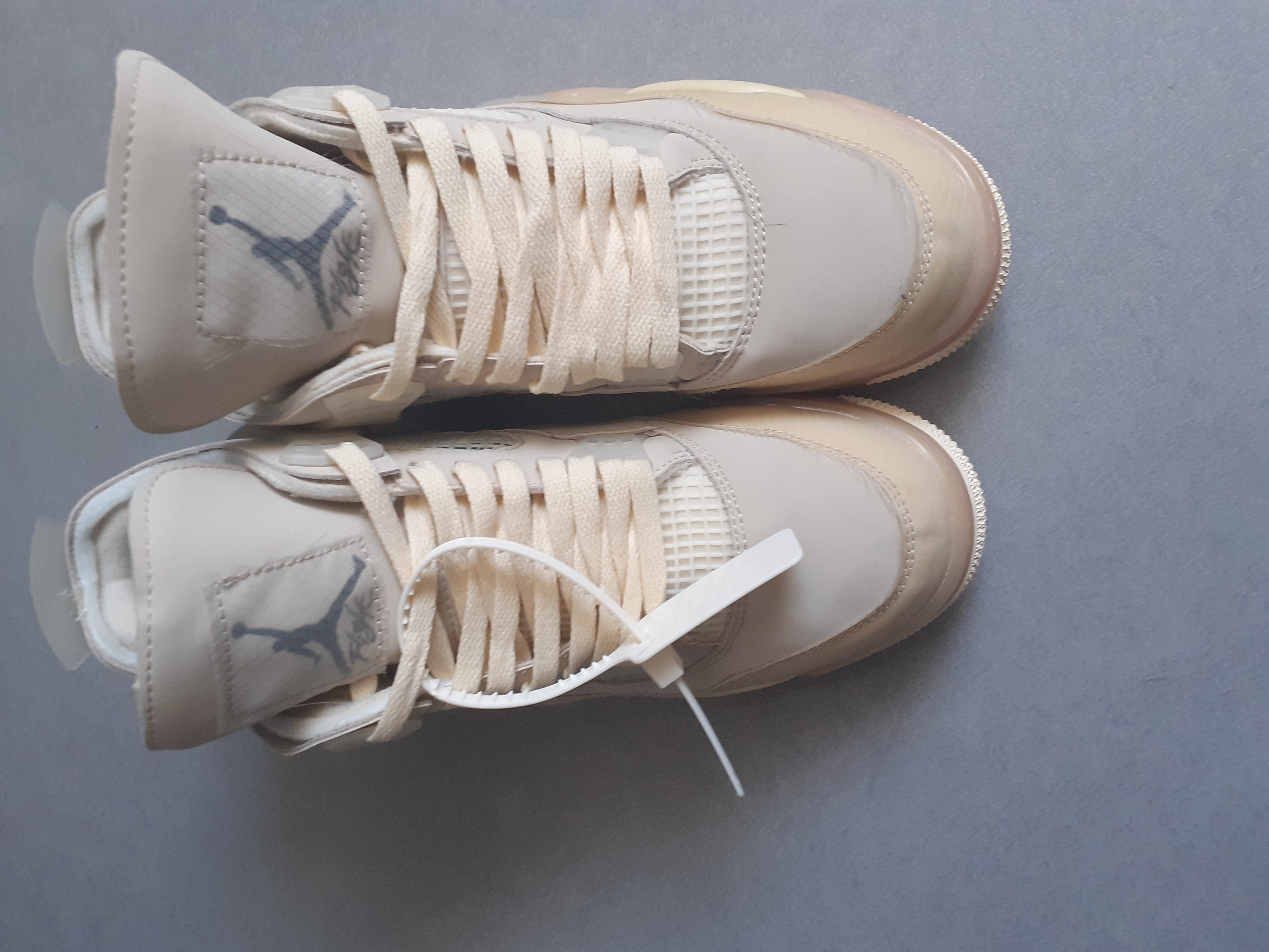 Special offer Batch OFF White x Air Jordan 4 Sail CV9388-100 review Yeye