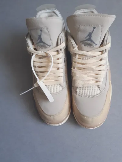 Special offer Batch OFF White x Air Jordan 4 Sail CV9388-100 review Yeye