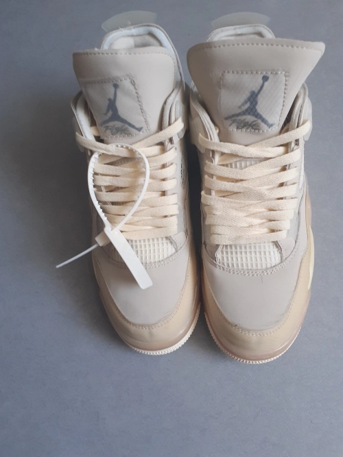 Special offer Batch OFF White x Air Jordan 4 Sail CV9388-100 review 