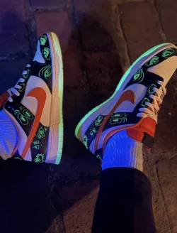 LJR Batch Nike Dunk Low Halloween DD3357-100 review T*** 01