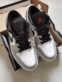 Special offer Batch Air Jordan 1 Low Light Smoke Grey 553558-030 review 2