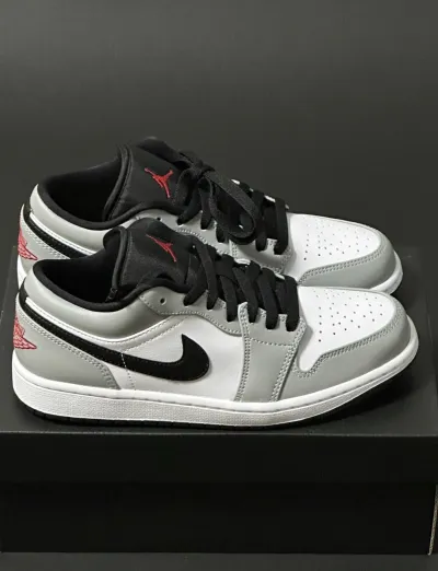 Special offer Batch Air Jordan 1 Low Light Smoke Grey 553558-030 review G*** 00