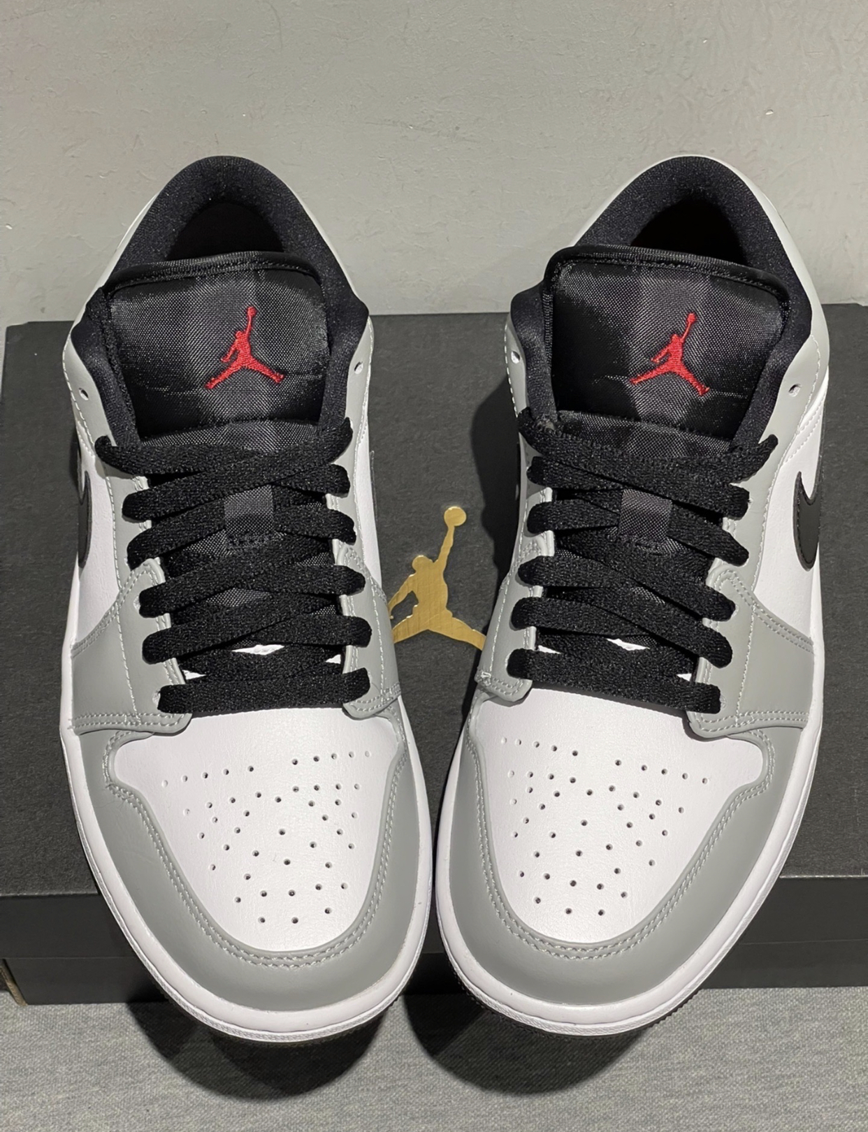 Special offer Batch Air Jordan 1 Low Light Smoke Grey 553558-030 review K*** 01