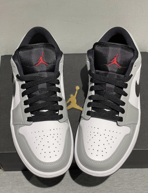 Special offer Batch Air Jordan 1 Low Light Smoke Grey 553558-030 review 