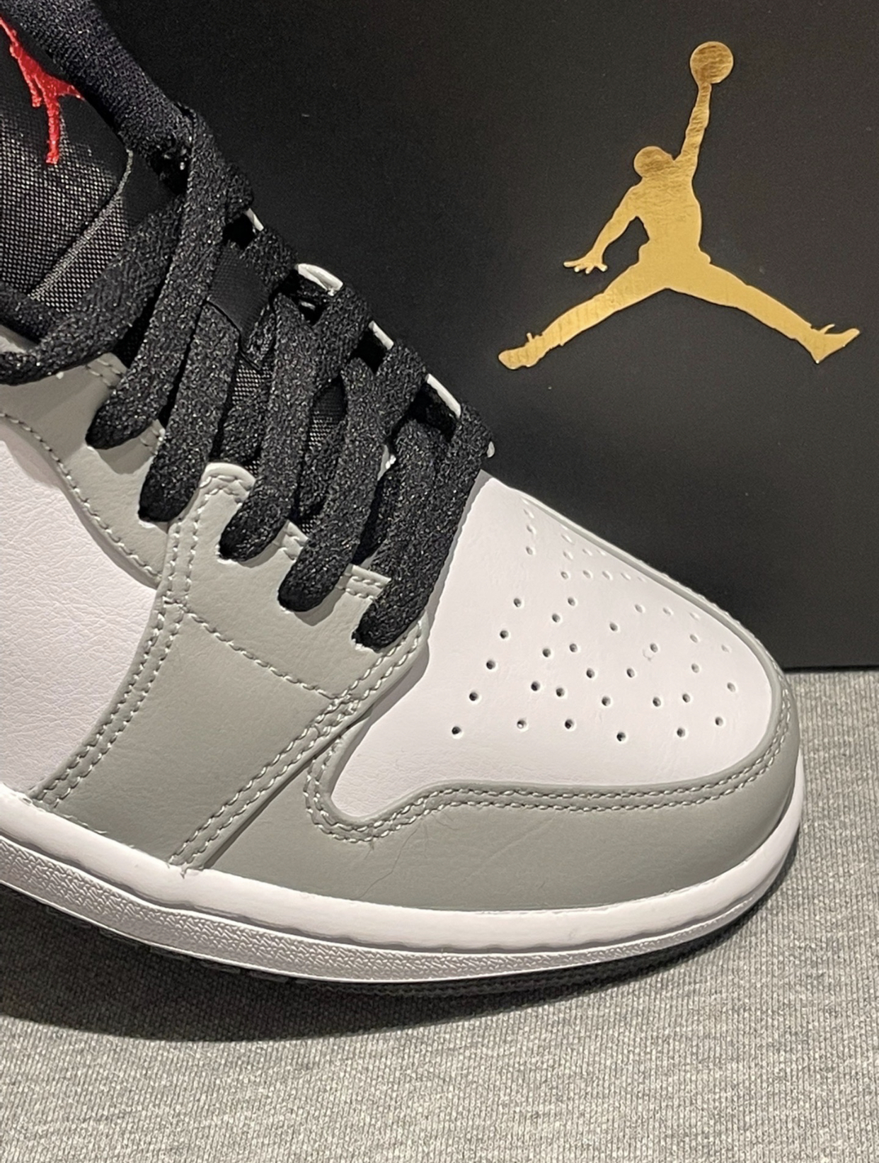 Special offer Batch Air Jordan 1 Low Light Smoke Grey 553558-030 review K*** 02