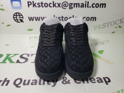 PK GOD BATCH LOUIS VUITTON x Nike Air Force 1 All Black 1A9VD7 review E*** 01