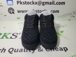 PK GOD BATCH LOUIS VUITTON x Nike Air Force 1 All Black 1A9VD7 review E*** 01