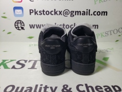 PK GOD BATCH LOUIS VUITTON x Nike Air Force 1 All Black 1A9VD7 review E*** 02