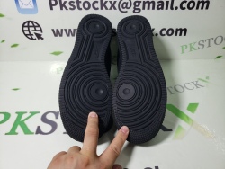 PK GOD BATCH LOUIS VUITTON x Nike Air Force 1 All Black 1A9VD7 review E*** 04