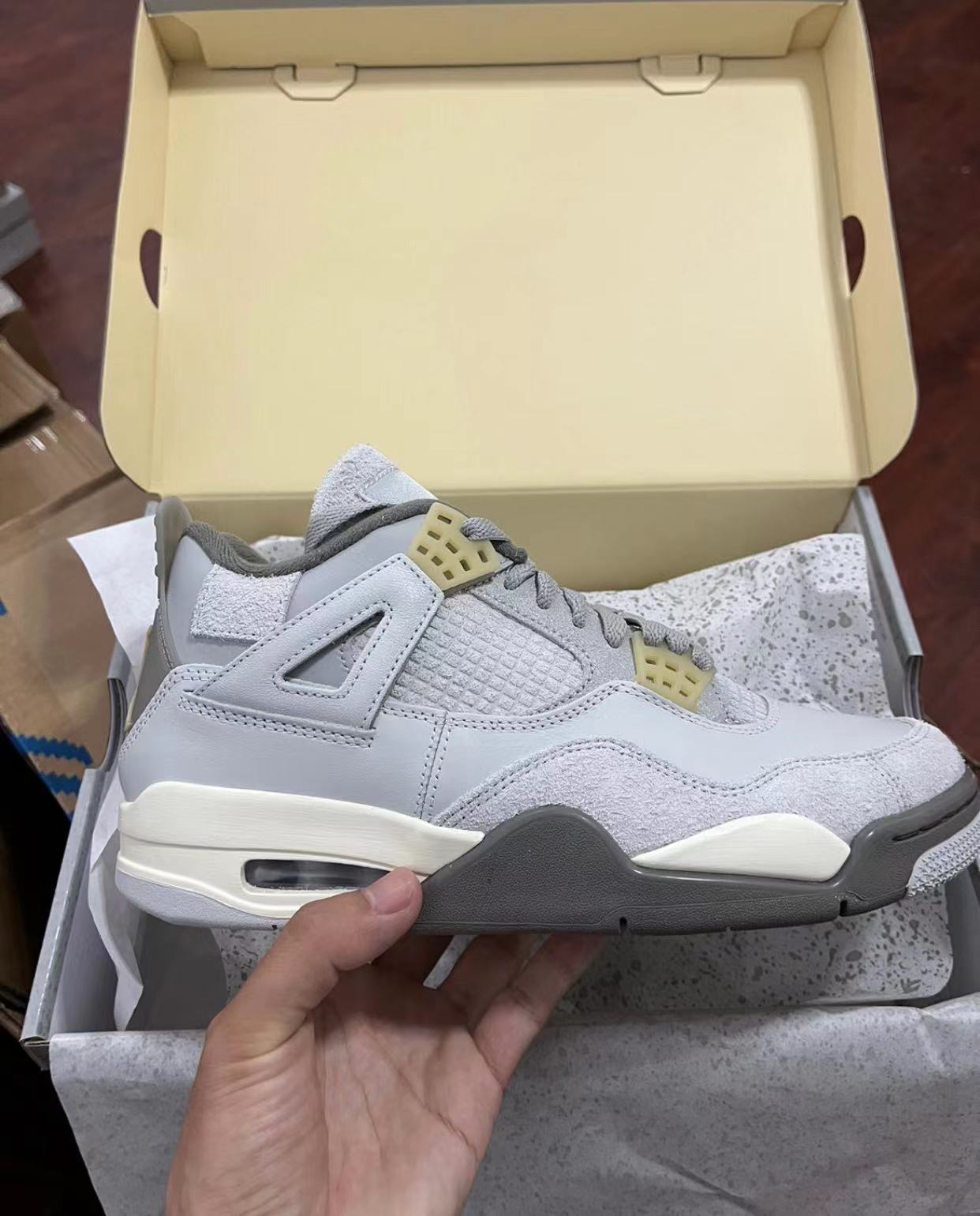 PK God Batch Nike Air Jordan 4 SE Craft Photon Dust DV3742-021 review R*** 01