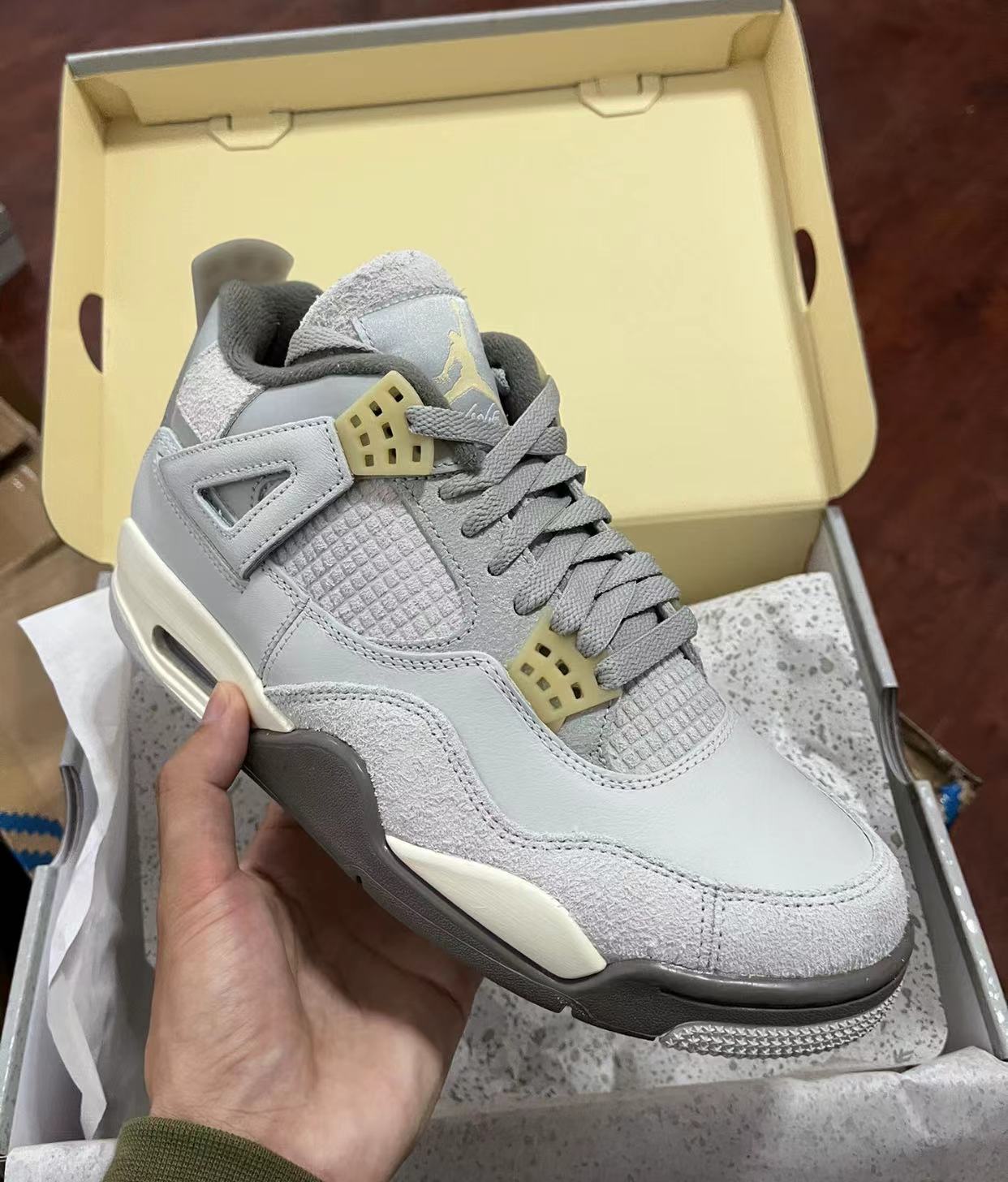 PK God Batch Nike Air Jordan 4 SE Craft Photon Dust DV3742-021 review R*** 02