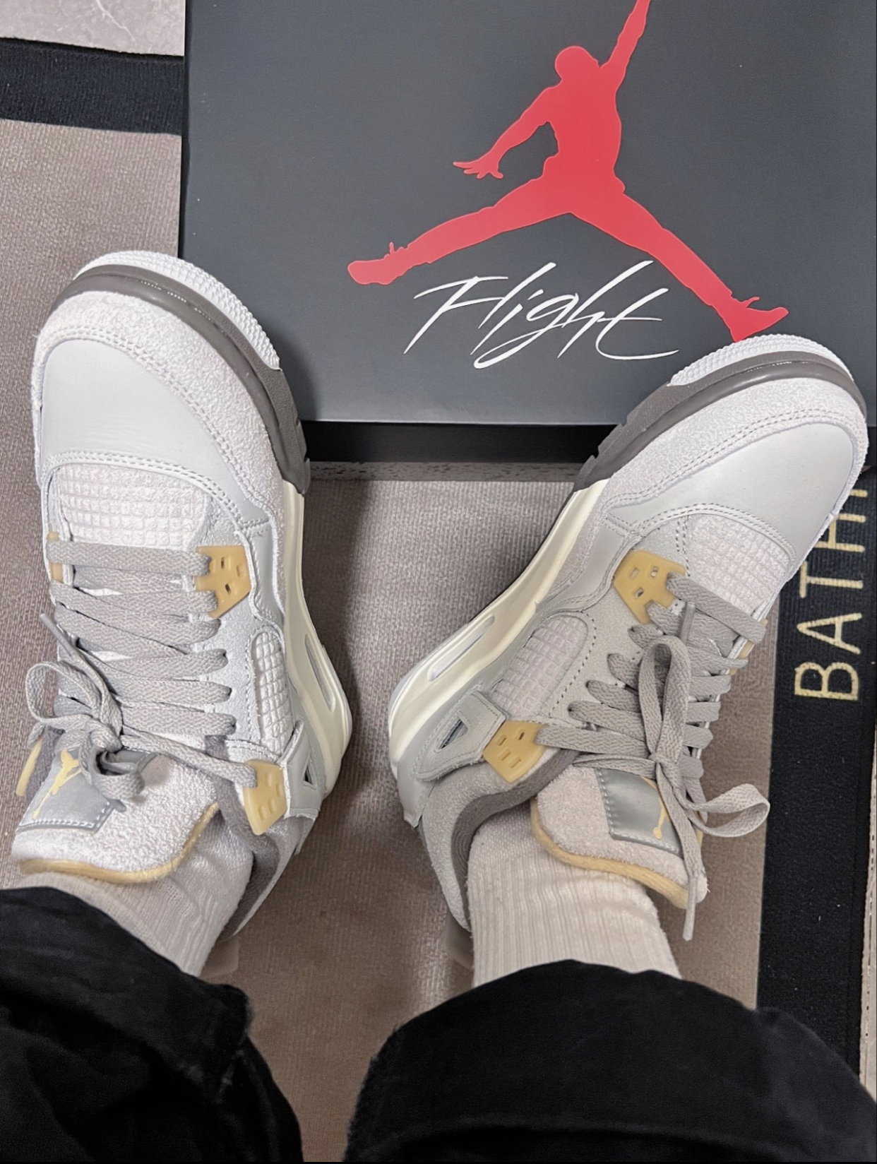 PK God Batch Nike Air Jordan 4 SE Craft Photon Dust DV3742-021 review N*** 02