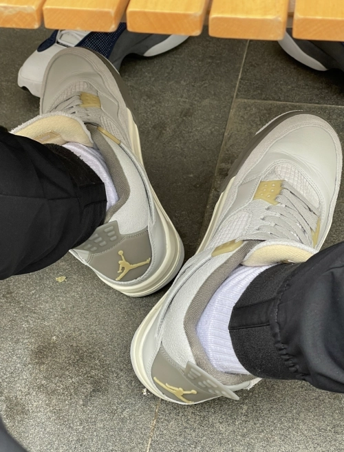 PK God Batch Nike Air Jordan 4 SE Craft Photon Dust DV3742-021 review 