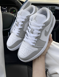 PKstockx Air Jordan 1 Low Wolf Grey DC0774-105 review 1
