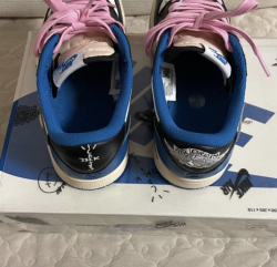 PK God Batch Travis Scott x Fragment Design x Air Jordan 1 Low DM7866-140 review H*** 05