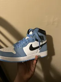 LJR Batch Air Jordan 1 Retro High White University Blue 555088-134 review 2