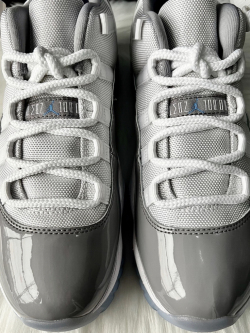 PK God Air Jordan 11 Retro Low Cement Grey  AV2187-140 review P*** 02