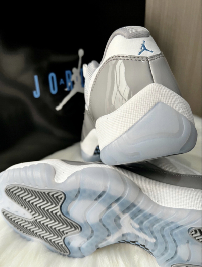 PK God Air Jordan 11 Retro Low Cement Grey  AV2187-140 review P*** 02