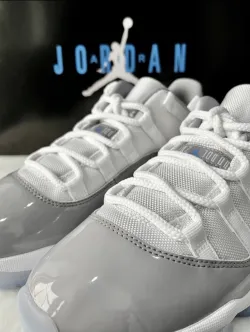 PK God Air Jordan 11 Retro Low Cement Grey  AV2187-140 review P*** 04