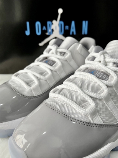 PK God Air Jordan 11 Retro Low Cement Grey  AV2187-140 review P*** 03