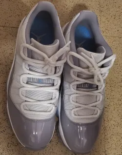 PK God Air Jordan 11 Retro Low Cement Grey  AV2187-140 review SG 02