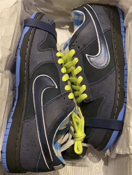 PK God Batch Nike SB Dunk Low Concepts Blue Lobster 313170-342 review 
