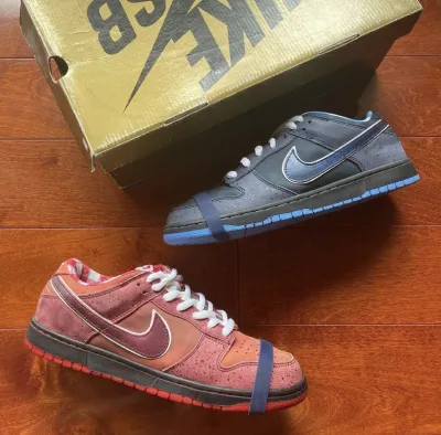 PK God Batch Nike SB Dunk Low Concepts Blue Lobster 313170-342 review L*** 00