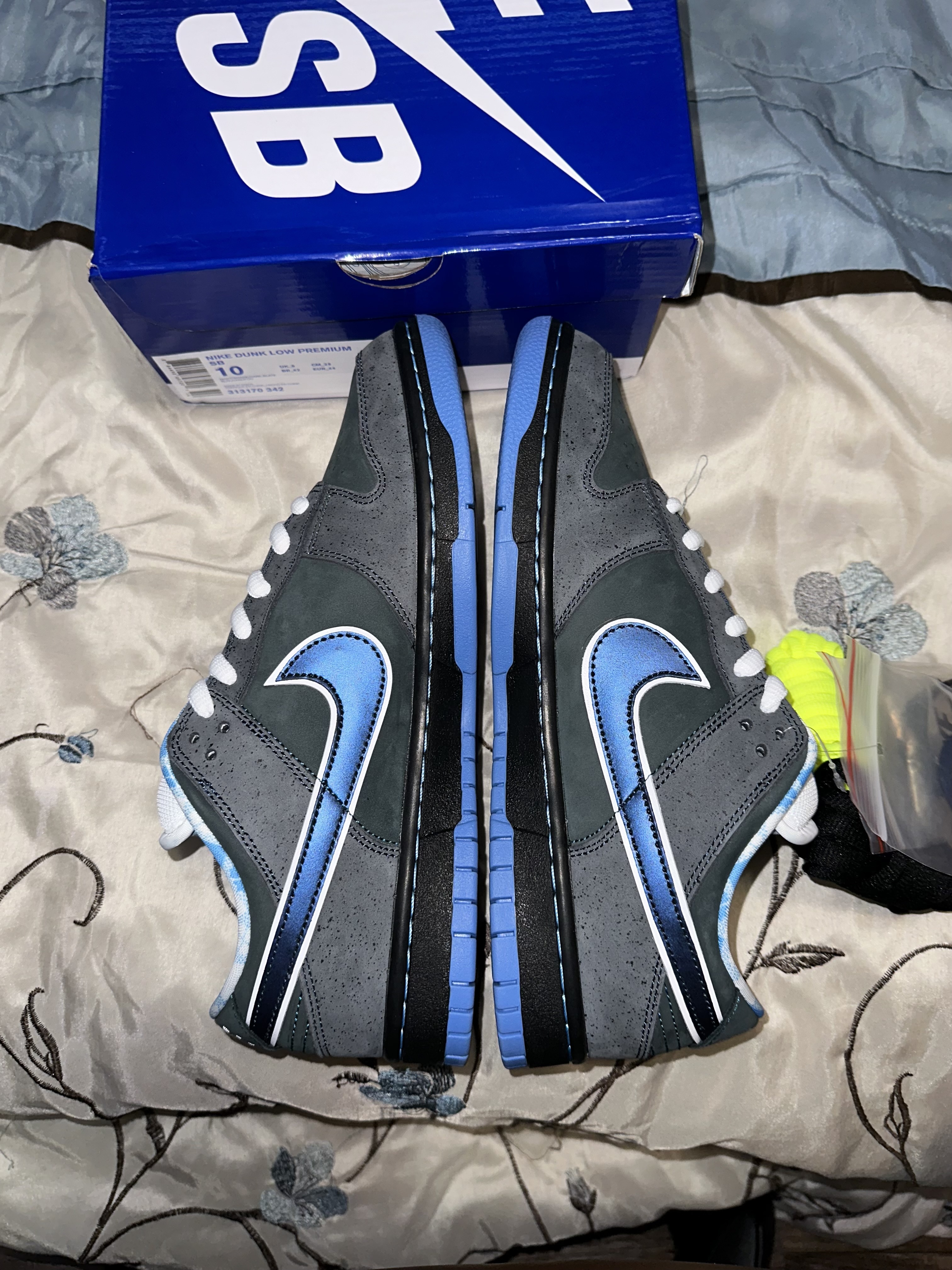 PK God Batch Nike SB Dunk Low Concepts Blue Lobster 313170-342 review Hunter 07