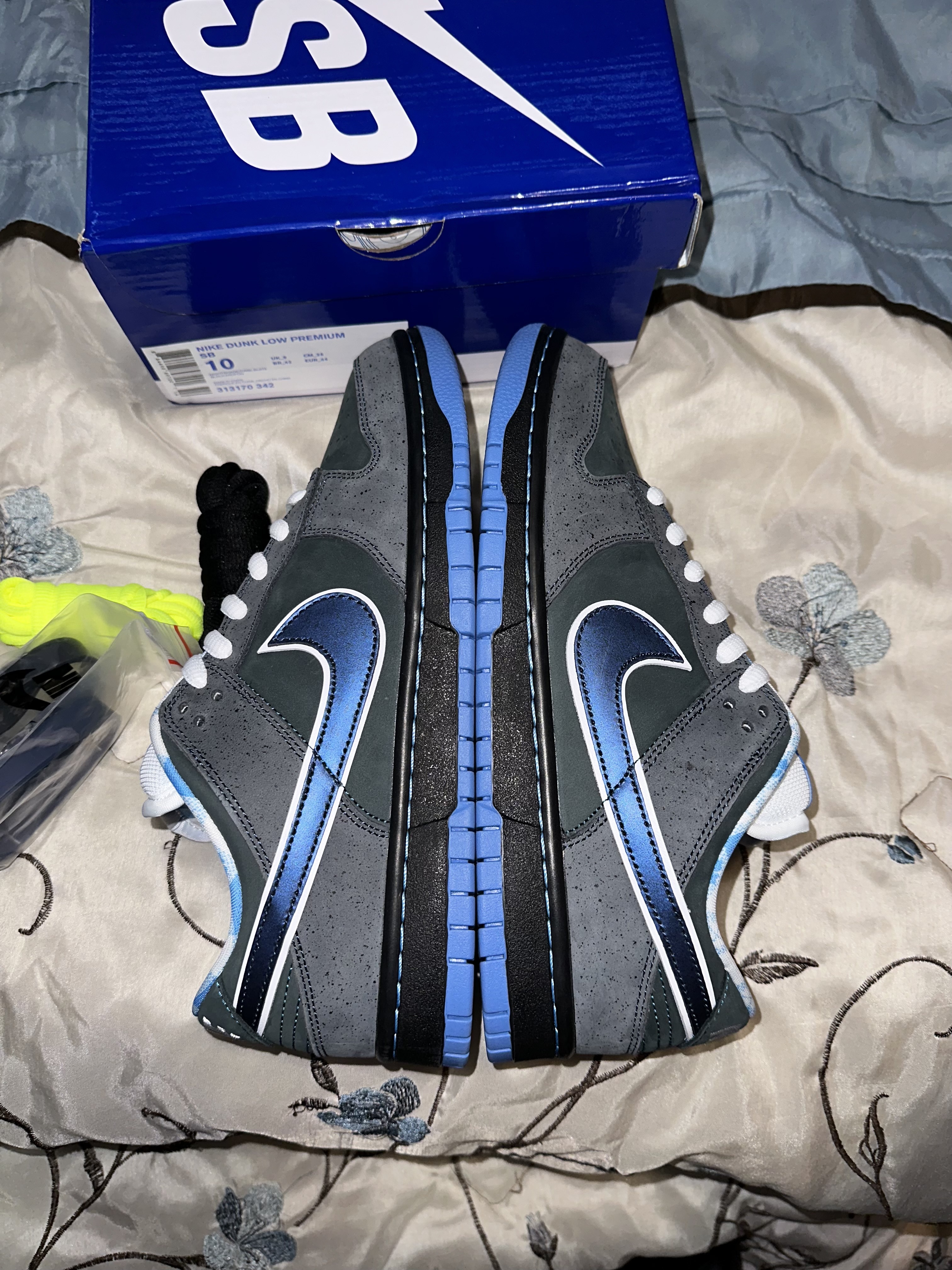 PK God Batch Nike SB Dunk Low Concepts Blue Lobster 313170-342 review Hunter 08