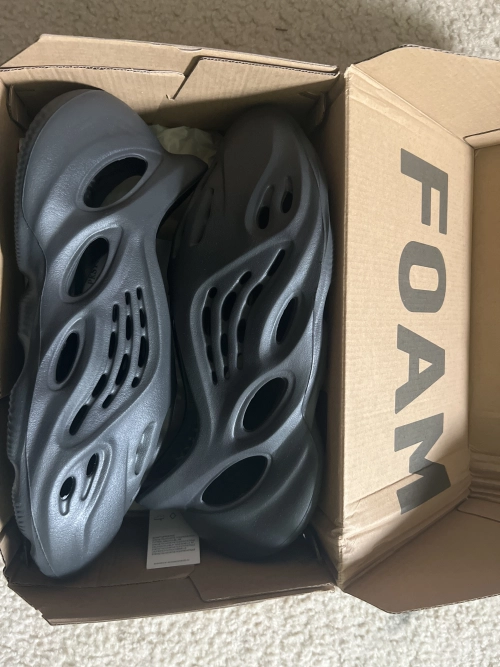 PK God batch adidas originals Yeezy Foam Runner Onyx HP8739 review 