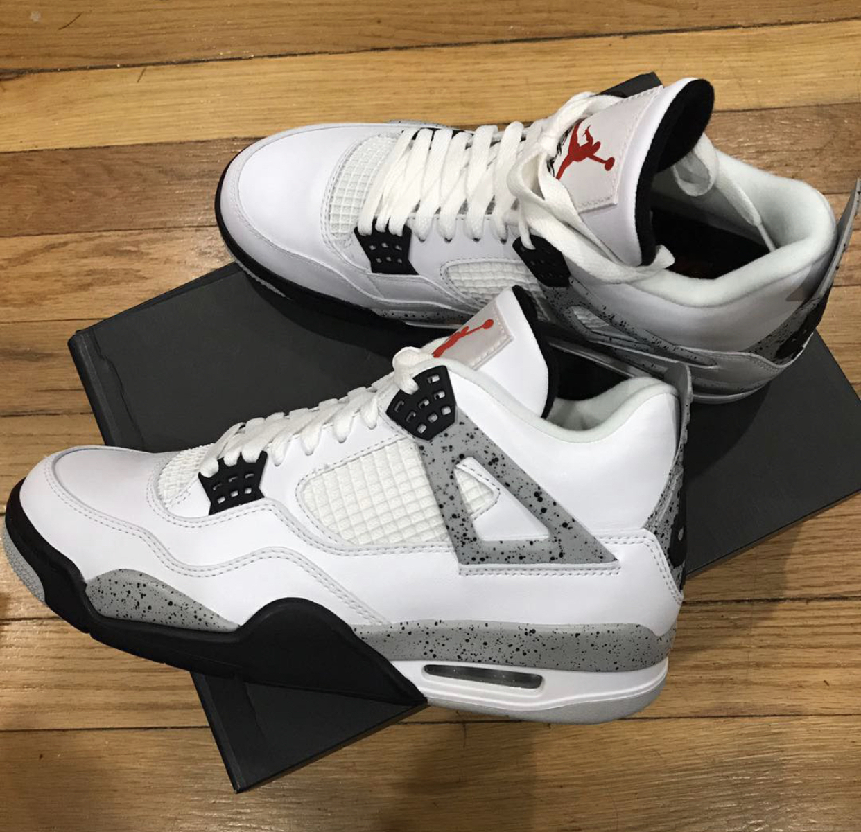 Special offer Batch Air Jordan 4 Retro White Cement 840606-192 review F*** 02