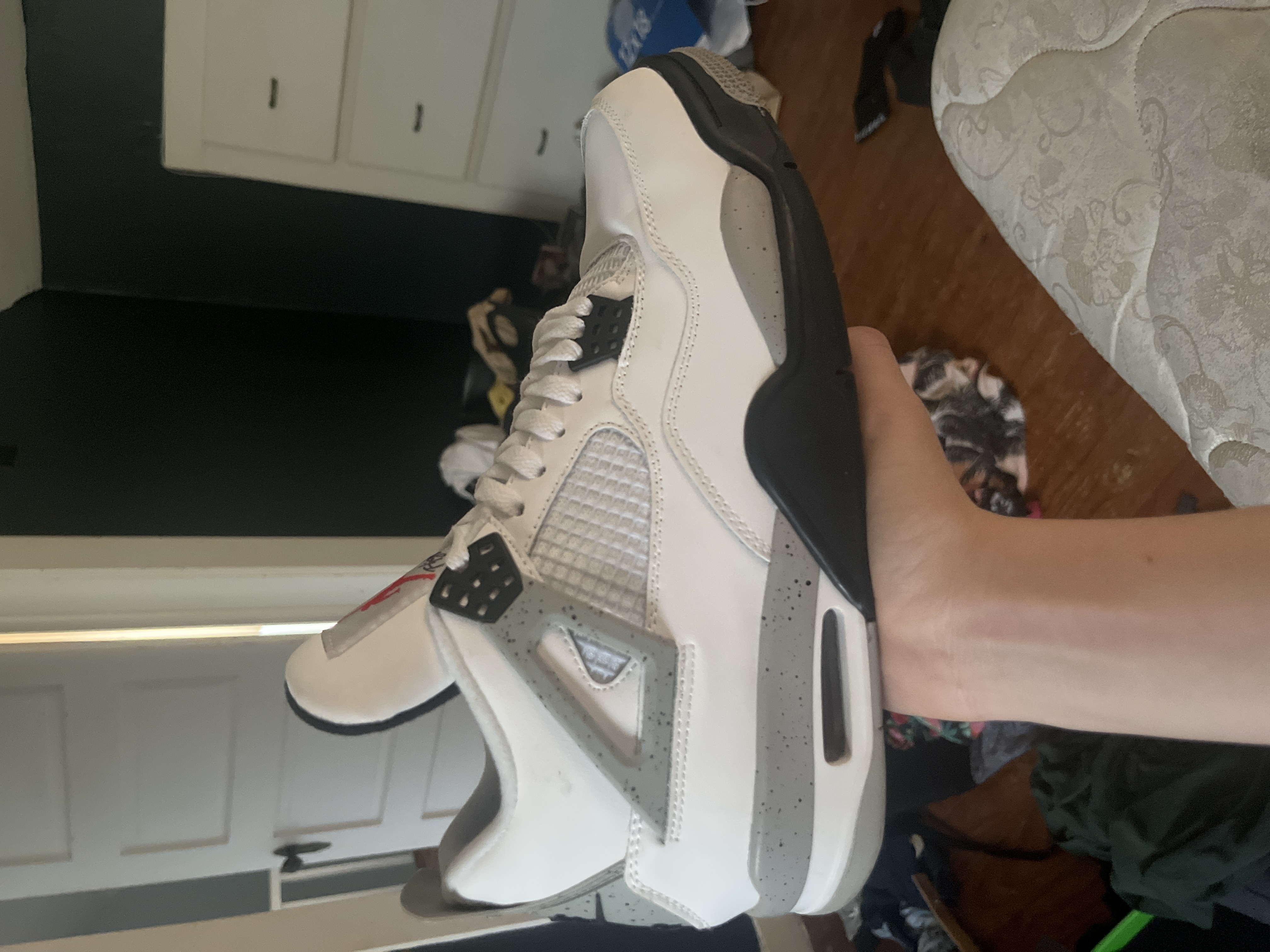 Special offer Batch Air Jordan 4 Retro White Cement 840606-192 review Waylan
