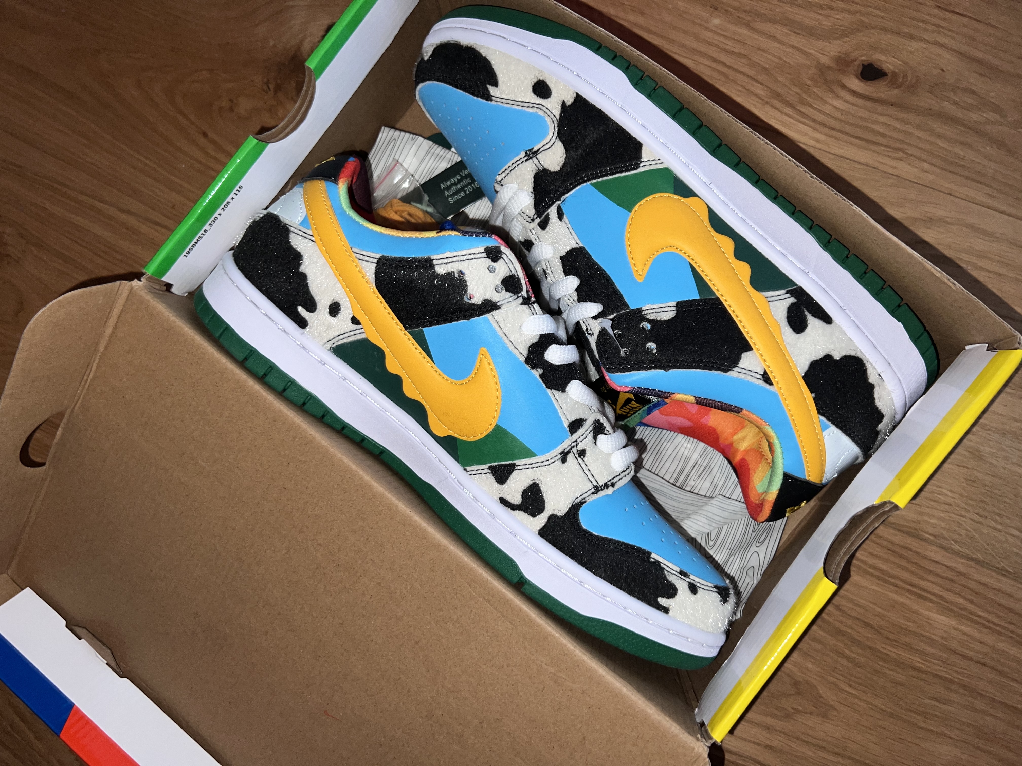 PK God Batch Nike SB Dunk Low Ben & Jerry's Chunky Dunky CU3244-100 review Bigboyky