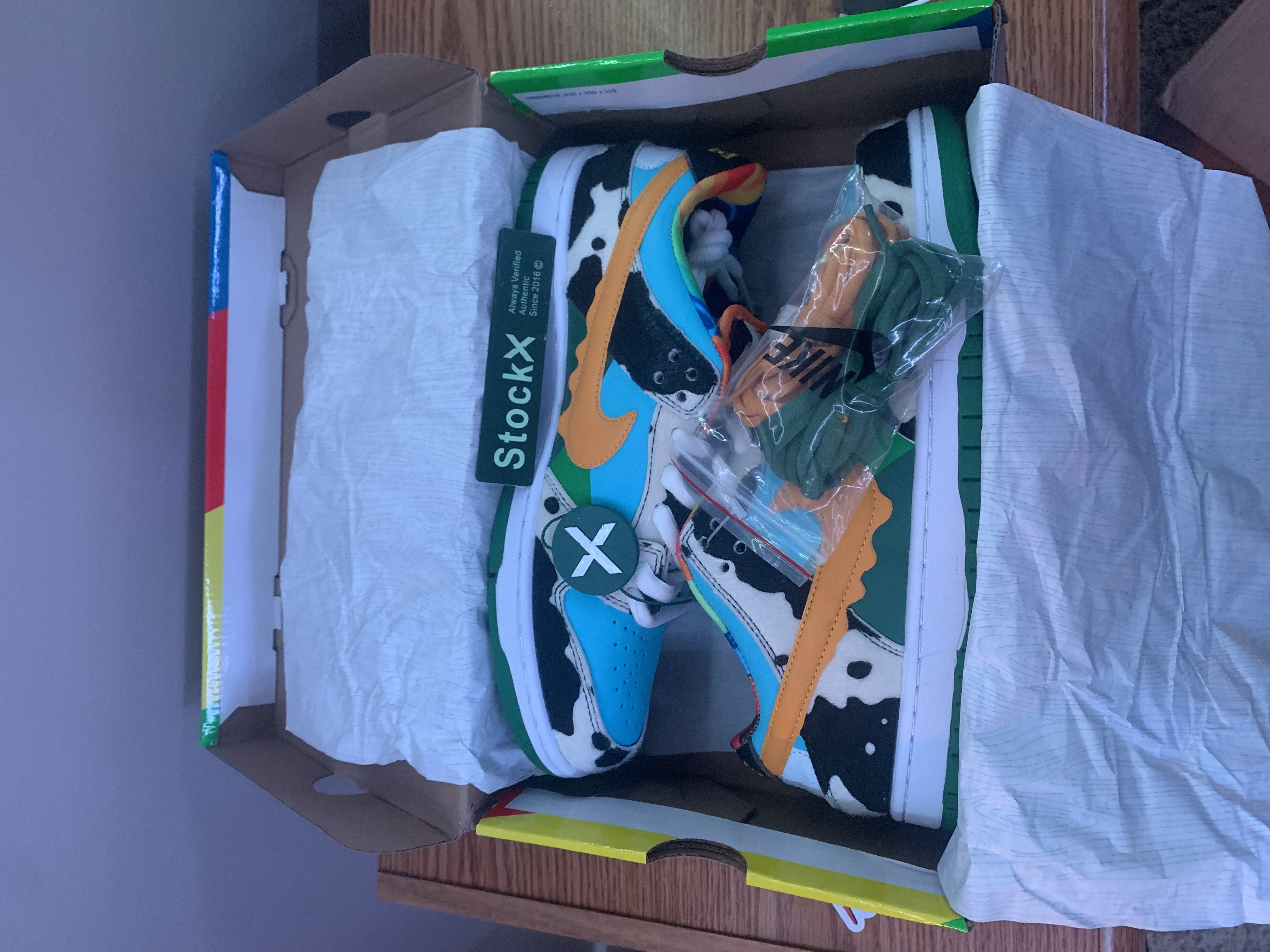 PK God Batch Nike SB Dunk Low Ben & Jerry's Chunky Dunky CU3244-100 review Lyle