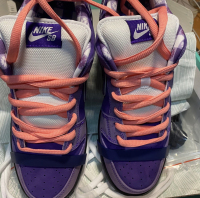 LJR Batch Nike SB Dunk Low Pro OG QS Purple Lobster BV1310 555  review 2